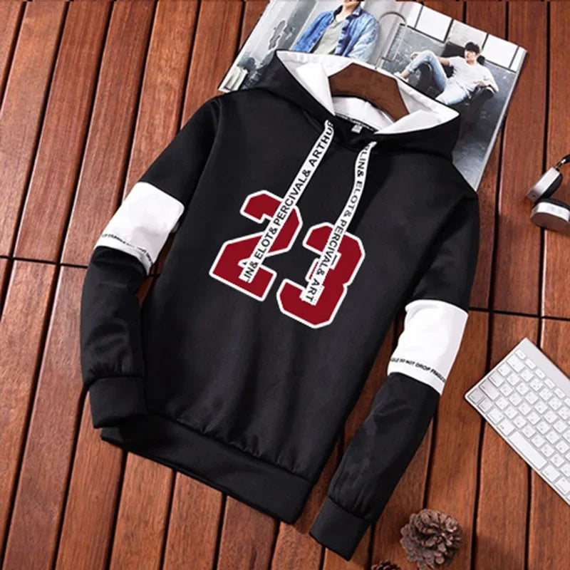 Sweatshirts for Men Casual Men's Set Hoodie Sports Pants and Sportswear Sport Daily Comfortable Fashion Tracksuit Hot Sales 2024