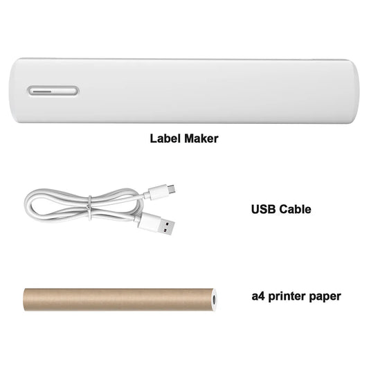 Portable Printer Wireless Inkless Thermal A4 C80 300DPI US-letter Mobile Printer Support Android iOS  for Travel Work Home