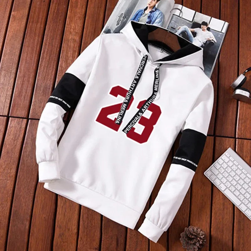 Sweatshirts for Men Casual Men's Set Hoodie Sports Pants and Sportswear Sport Daily Comfortable Fashion Tracksuit Hot Sales 2024